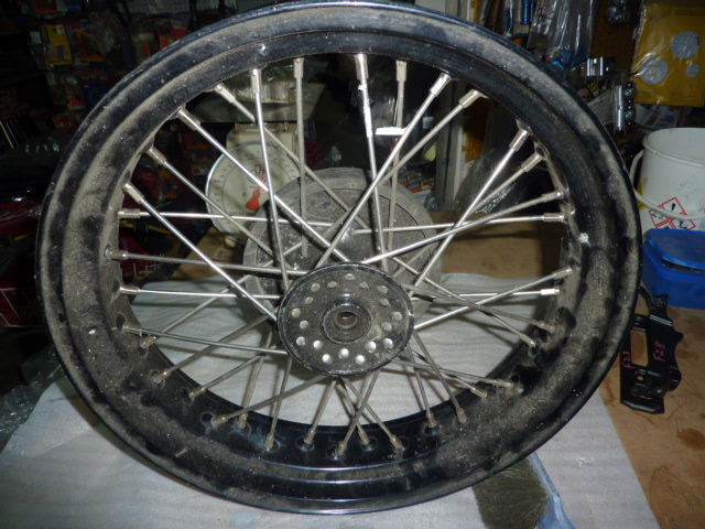 roue avant et arrière super mot 600 xte - photo 5